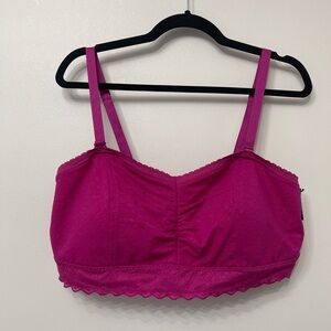 NWT Torrid Lightly Lined Bralette w/ Removable Straps